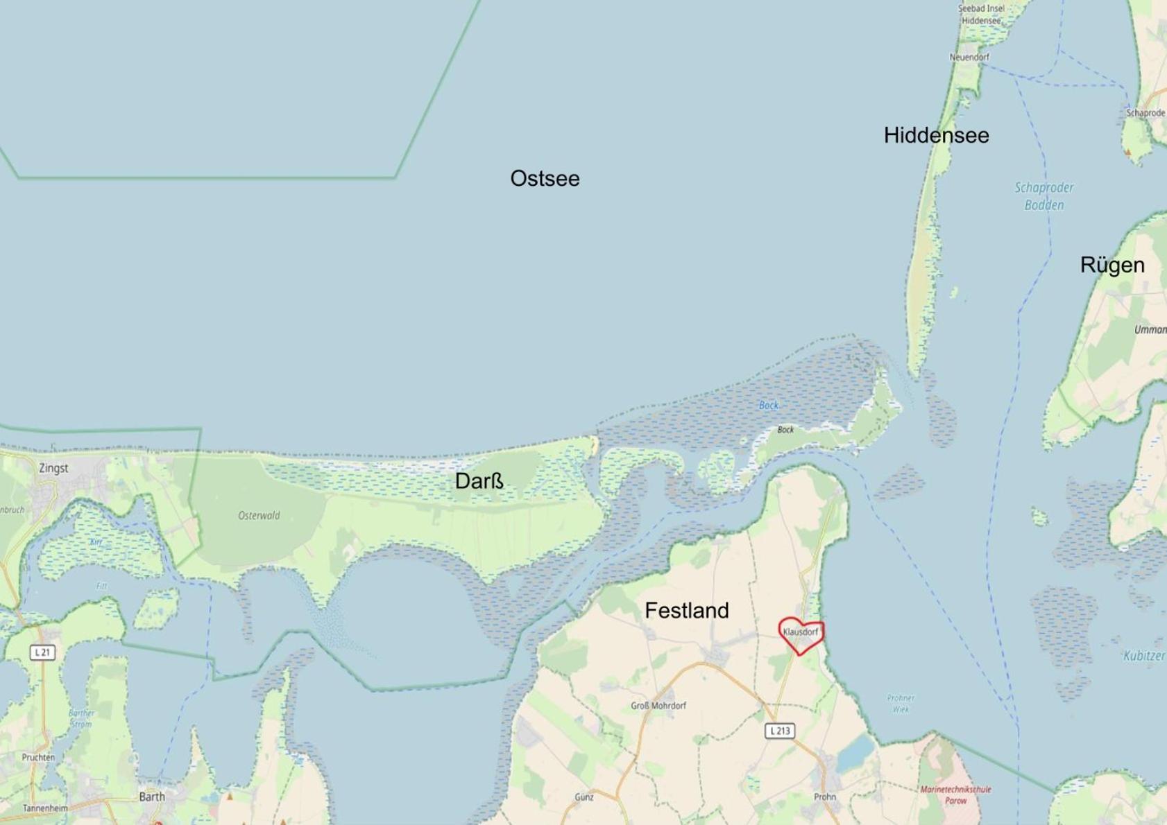 Hébergement de vacances Am Gutspark 3, Klausdorf, Ca 250 M Bis Zur Badestelle